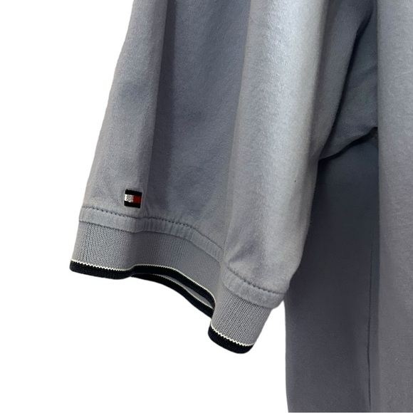 VINTAGE CLASSIC BLUE TOMMY HILFIGER GOLF POLO SHIRT • Size: XL • Used - Picture 5 of 6